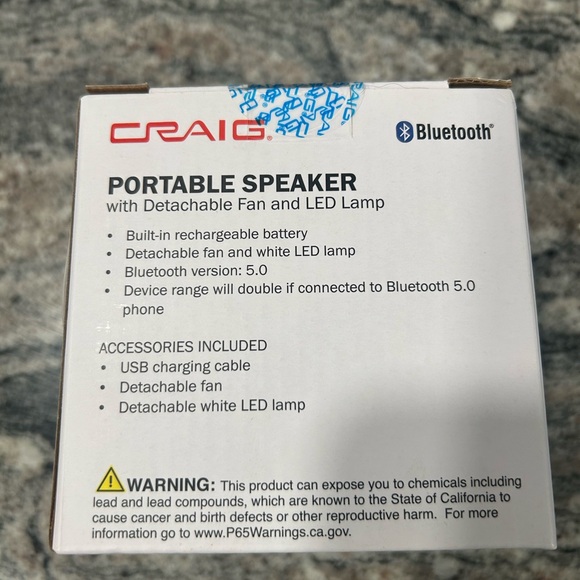 Craig portable Bluetooth speaker - Picture 4 of 5